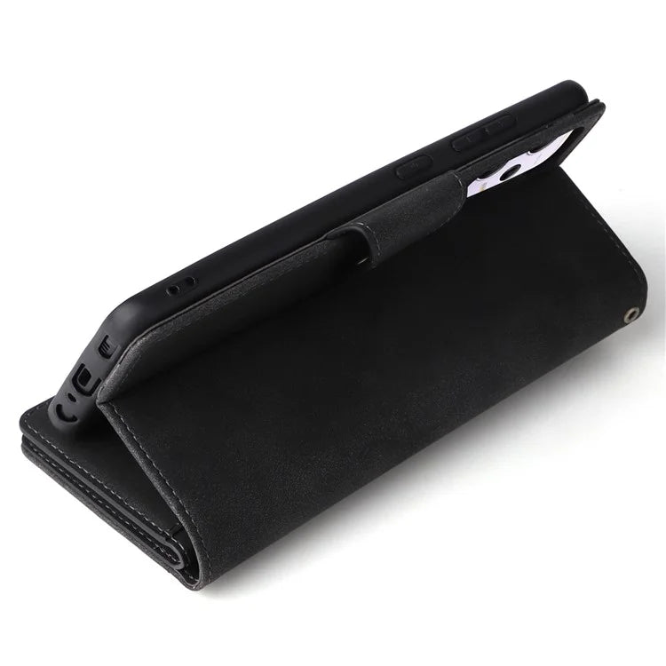 For Xiaomi Redmi Note 12 Pro Speed 5G / Note 12 Pro 5G / Poco X5 Pro 5G Case Wallet Rivet Decor Leather Folio Flip Phone Cover
