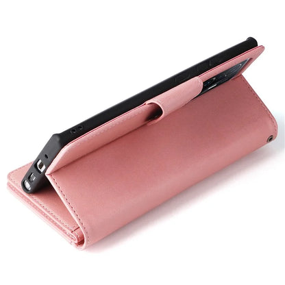 For Xiaomi 11T 5G / Xiaomi 11T Pro 5G Case Rivet Decor Leather Wallet Phone Cover with 9 Card Slots