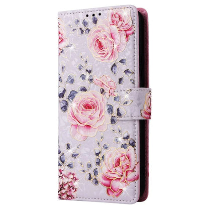 For Samsung Galaxy A54 5G Case RFID Blocking Magnetic Phone Cover with Lacquered Design