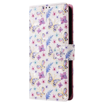 For Samsung Galaxy A54 5G Case RFID Blocking Magnetic Phone Cover with Lacquered Design