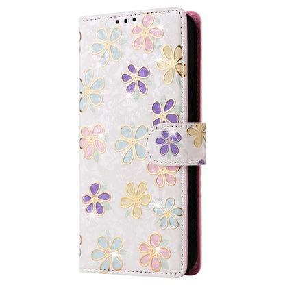 For Samsung Galaxy A54 5G Case RFID Blocking Magnetic Phone Cover with Lacquered Design