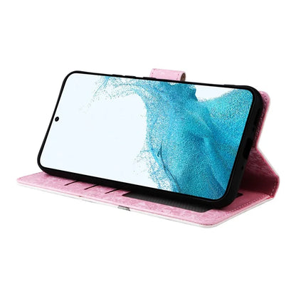 For Samsung Galaxy A54 5G Case RFID Blocking Magnetic Phone Cover with Lacquered Design