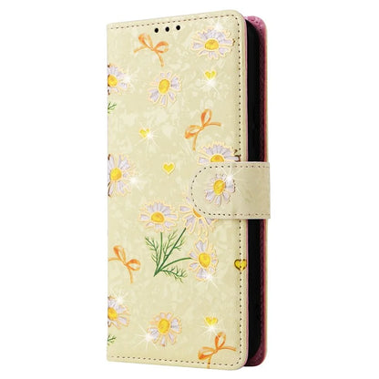 For Samsung Galaxy A34 5G Phone Case RFID Blocking Lacquered Design Flip Stand Cover