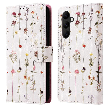 For Samsung Galaxy A34 5G Phone Case RFID Blocking Lacquered Design Flip Stand Cover