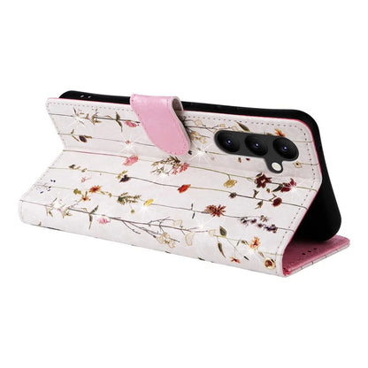 For Samsung Galaxy A34 5G Phone Case RFID Blocking Lacquered Design Flip Stand Cover