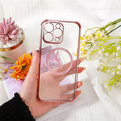 KADEM TPU Case for iPhone 14 Pro Shell Four Corners Drop-proof Phone Back Protector