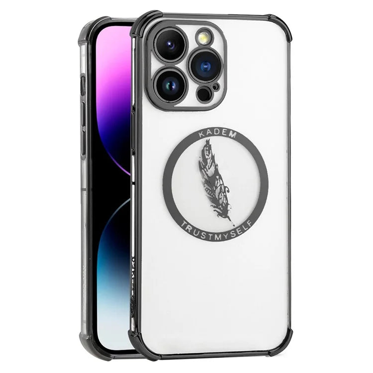 KADEM TPU Case for iPhone 14 Pro Shell Four Corners Drop-proof Phone Back Protector