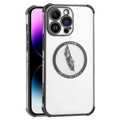 KADEM TPU Case for iPhone 14 Pro Shell Four Corners Drop-proof Phone Back Protector