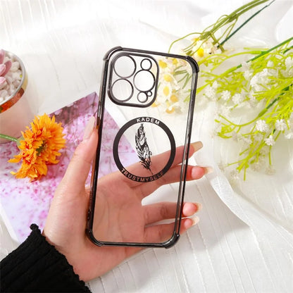 KADEM TPU Case for iPhone 14 Pro Shell Four Corners Drop-proof Phone Back Protector