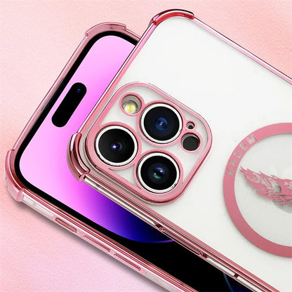 KADEM TPU Case for iPhone 14 Pro Shell Four Corners Drop-proof Phone Back Protector