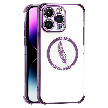 KADEM TPU Case for iPhone 14 Pro Shell Four Corners Drop-proof Phone Back Protector