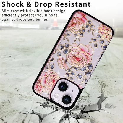 For iPhone 14 Plus Kickstand Case Protective Card Slots Phone Shell