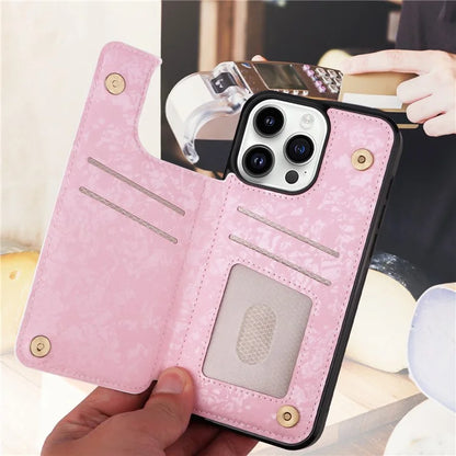For iPhone 14 Pro Case Card Slots kickstand Bump Proof Smart Phone Shell
