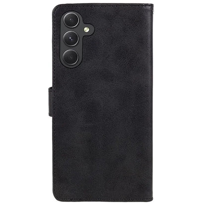 For Samsung Galaxy M15 5G / F15 5G Case Calf Texture Phone Wallet Leather Cover with Magnetic Clasp
