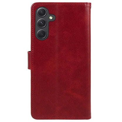 For Samsung Galaxy M15 5G / F15 5G Case Calf Texture Phone Wallet Leather Cover with Magnetic Clasp