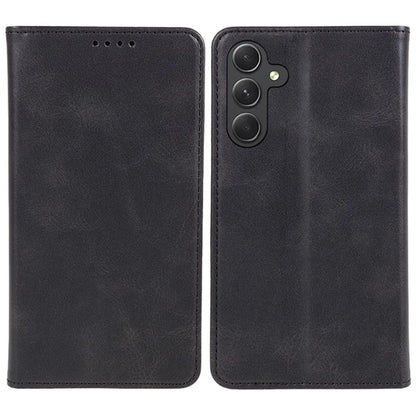For Samsung Galaxy M15 5G / F15 5G Cell Phone Cases Calf Texture Leather Magnetic Auto Closing Cover