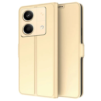 For Xiaomi Poco X6 Neo 5G / Redmi Note 13R Pro 5G Leather Case Card Holder Folding Stand Phone Cover