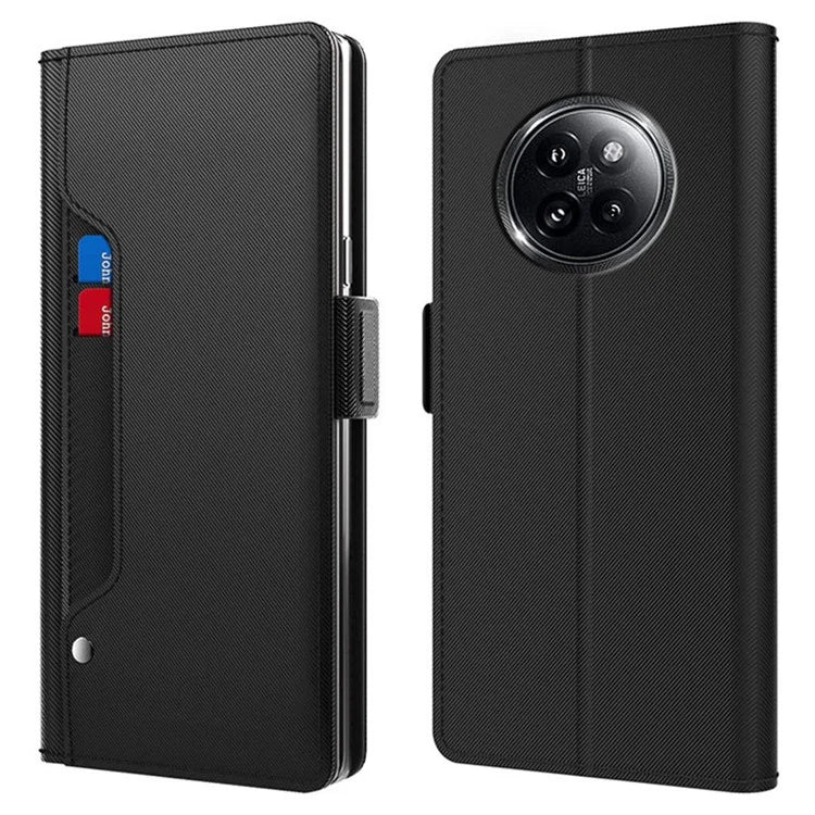 For Xiaomi Civi 4 Pro 5G / 14 Civi 5G Case Mirror Inside Card Slot PU Leather Phone Cover