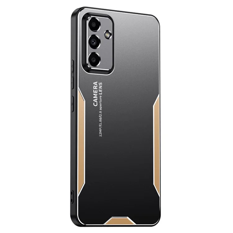 For Samsung Galaxy A54 5G Case Aluminum Alloy+TPU+PC Anti-drop Hybrid Phone Cover