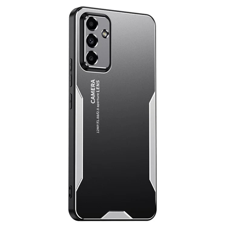 For Samsung Galaxy A54 5G Case Aluminum Alloy+TPU+PC Anti-drop Hybrid Phone Cover