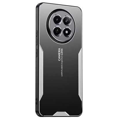 For Realme 12 5G Case Aluminum Alloy+TPU+PC Slim Protective Phone Shell