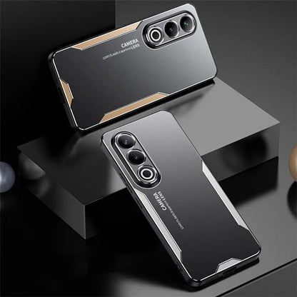 For OnePlus Ace 3V 5G Case Aluminum Alloy+TPU+PC Shockproof Hybrid Phone Shell