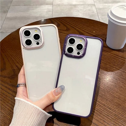 For iPhone 12 / 12 Pro Case Shockproof PC+TPU Slim Phone Cover