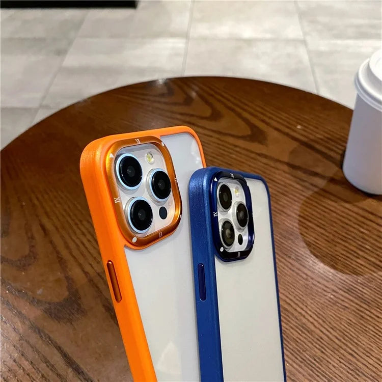 For iPhone 15 Pro Max Case Shock Absorbing PC+TPU Phone Protective Cover