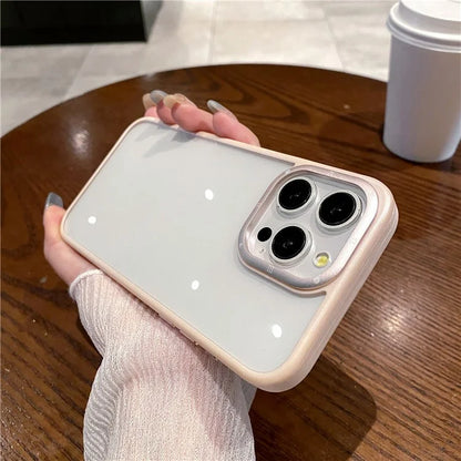 For iPhone 13 Pro 6.1 inch Case Scratch-resistant PC+TPU Phone Back Protector