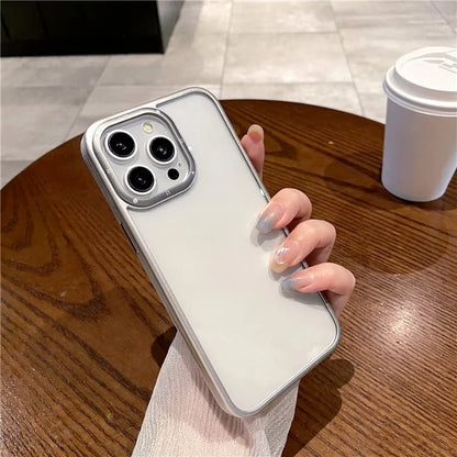 For iPhone 13 Pro 6.1 inch Case Scratch-resistant PC+TPU Phone Back Protector
