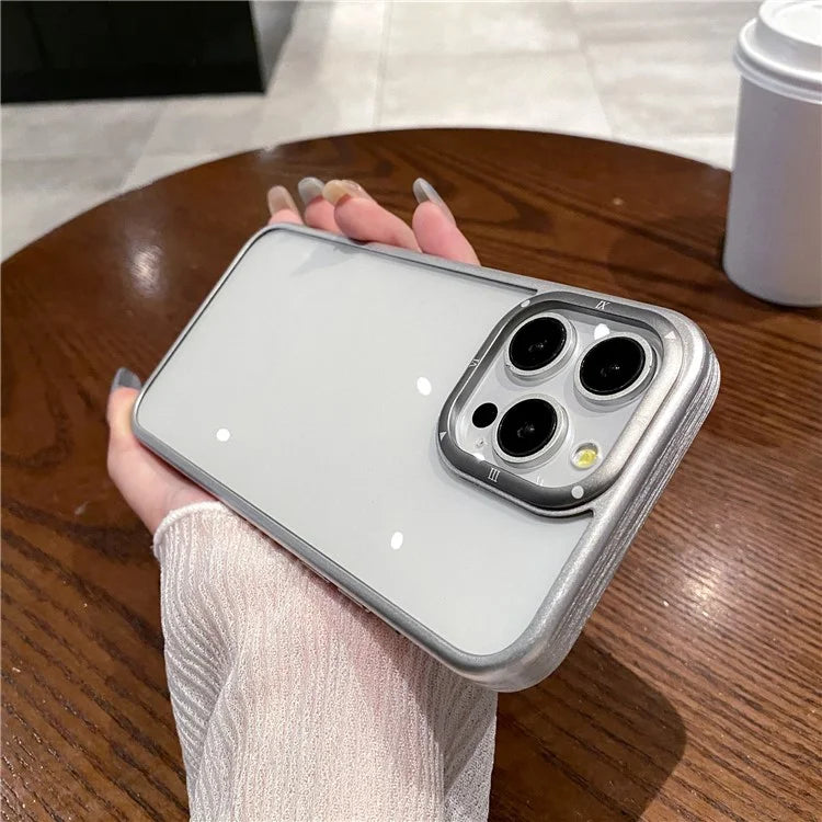 For iPhone 13 Pro 6.1 inch Case Scratch-resistant PC+TPU Phone Back Protector