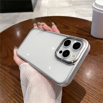 For iPhone 13 Pro 6.1 inch Case Scratch-resistant PC+TPU Phone Back Protector