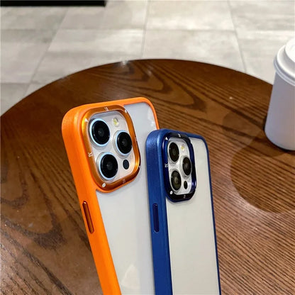 For iPhone 13 Pro 6.1 inch Case Scratch-resistant PC+TPU Phone Back Protector