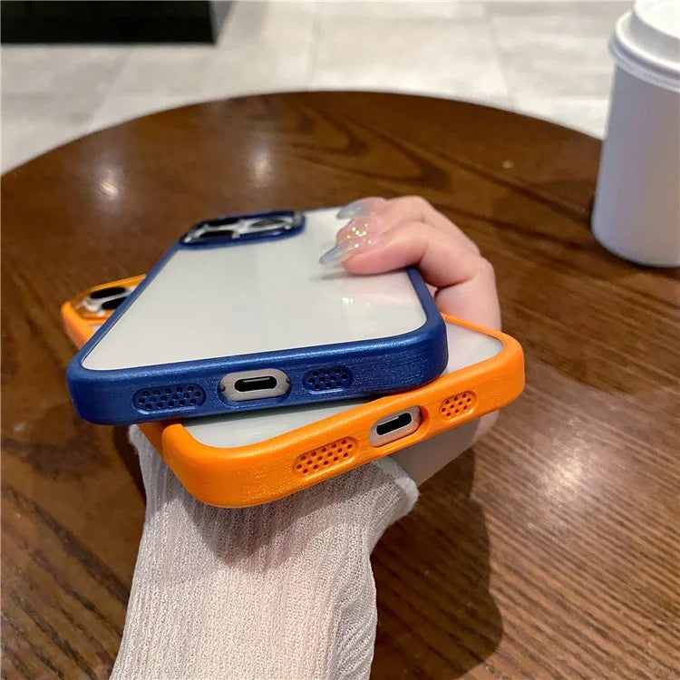 For iPhone 13 Pro Max Case Shockproof Protection PC+TPU Phone Cover