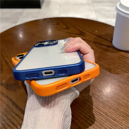 For iPhone 13 Pro Max Case Shockproof Protection PC+TPU Phone Cover