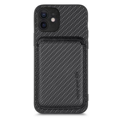 M2 For iPhone 12 Case PU Leather Detachable 2-in-1 Design Card Holder Back Cover