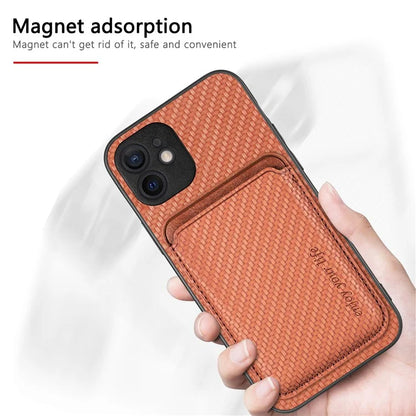 M2 For iPhone 12 Case PU Leather Detachable 2-in-1 Design Card Holder Back Cover