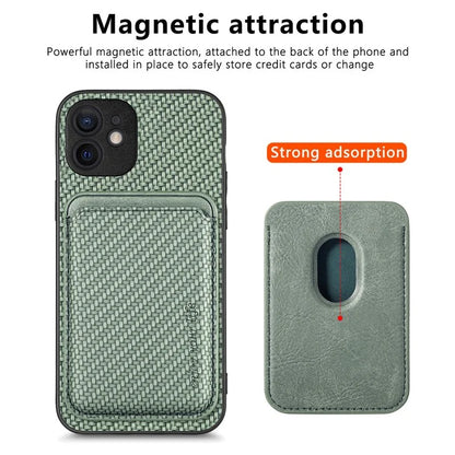 M2 For iPhone 12 Case PU Leather Detachable 2-in-1 Design Card Holder Back Cover