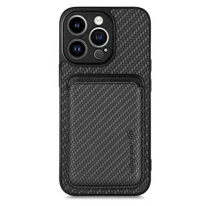 For iPhone 13 Pro Max 6.7 inch Case Detachable 2-in-1 Card Slot PU+TPU Phone Cover