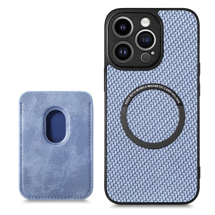 For iPhone 13 Pro Max 6.7 inch Case Detachable 2-in-1 Card Slot PU+TPU Phone Cover