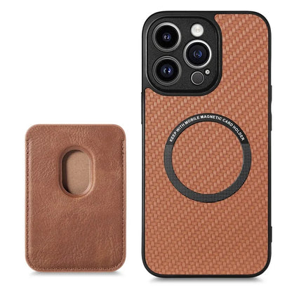 For iPhone 13 Pro Max 6.7 inch Case Detachable 2-in-1 Card Slot PU+TPU Phone Cover