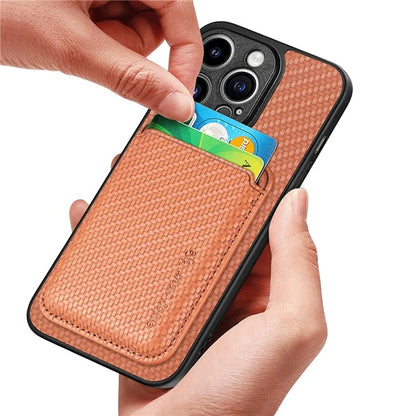For iPhone 13 Pro Max 6.7 inch Case Detachable 2-in-1 Card Slot PU+TPU Phone Cover