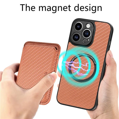 For iPhone 13 Pro Max 6.7 inch Case Detachable 2-in-1 Card Slot PU+TPU Phone Cover