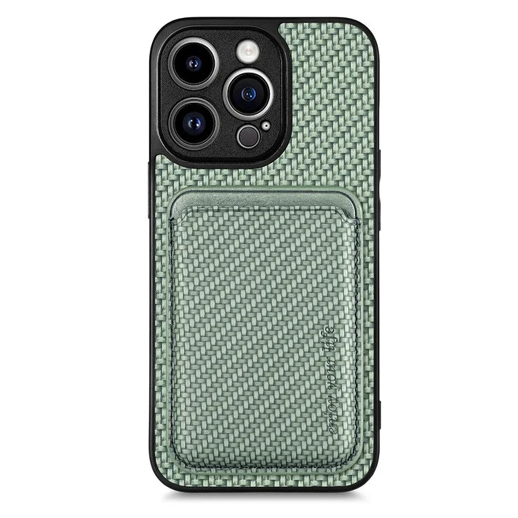 For iPhone 13 Pro Max 6.7 inch Case Detachable 2-in-1 Card Slot PU+TPU Phone Cover