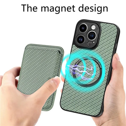 For iPhone 13 Pro Max 6.7 inch Case Detachable 2-in-1 Card Slot PU+TPU Phone Cover