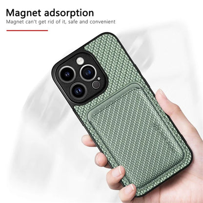 For iPhone 13 Pro Max 6.7 inch Case Detachable 2-in-1 Card Slot PU+TPU Phone Cover