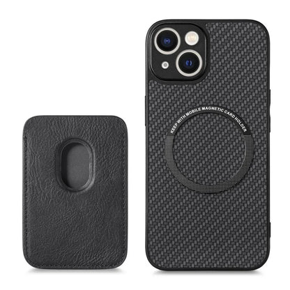 M2 For iPhone 13 Case 2-in-1 Magnetic Detachable Leather Cover with Card Holder