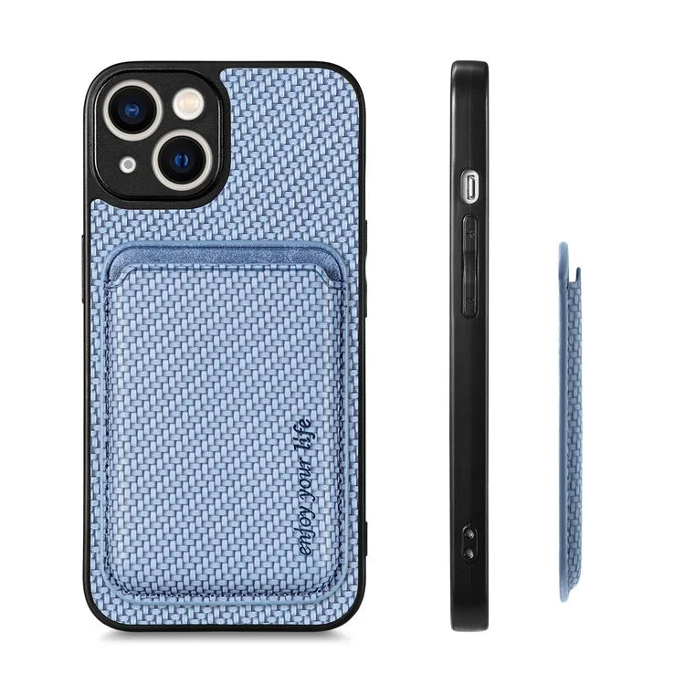 M2 For iPhone 13 Case 2-in-1 Magnetic Detachable Leather Cover with Card Holder