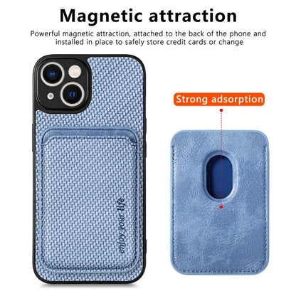 M2 For iPhone 13 Case 2-in-1 Magnetic Detachable Leather Cover with Card Holder
