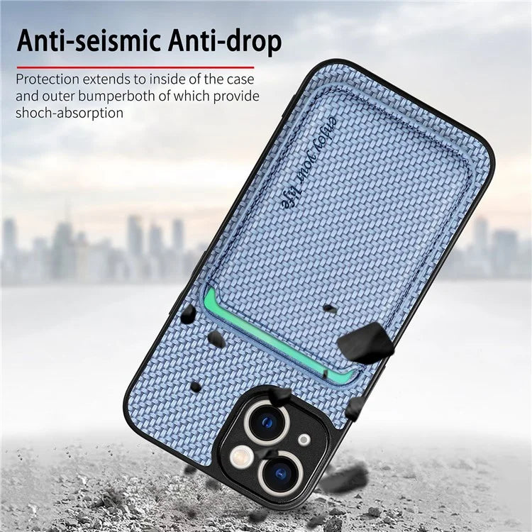 M2 For iPhone 13 Case 2-in-1 Magnetic Detachable Leather Cover with Card Holder